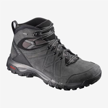 Buty Trekkingowe Męskie Salomon EVASION 2 MID LTR GTX Czarne - PL 0-WAQC